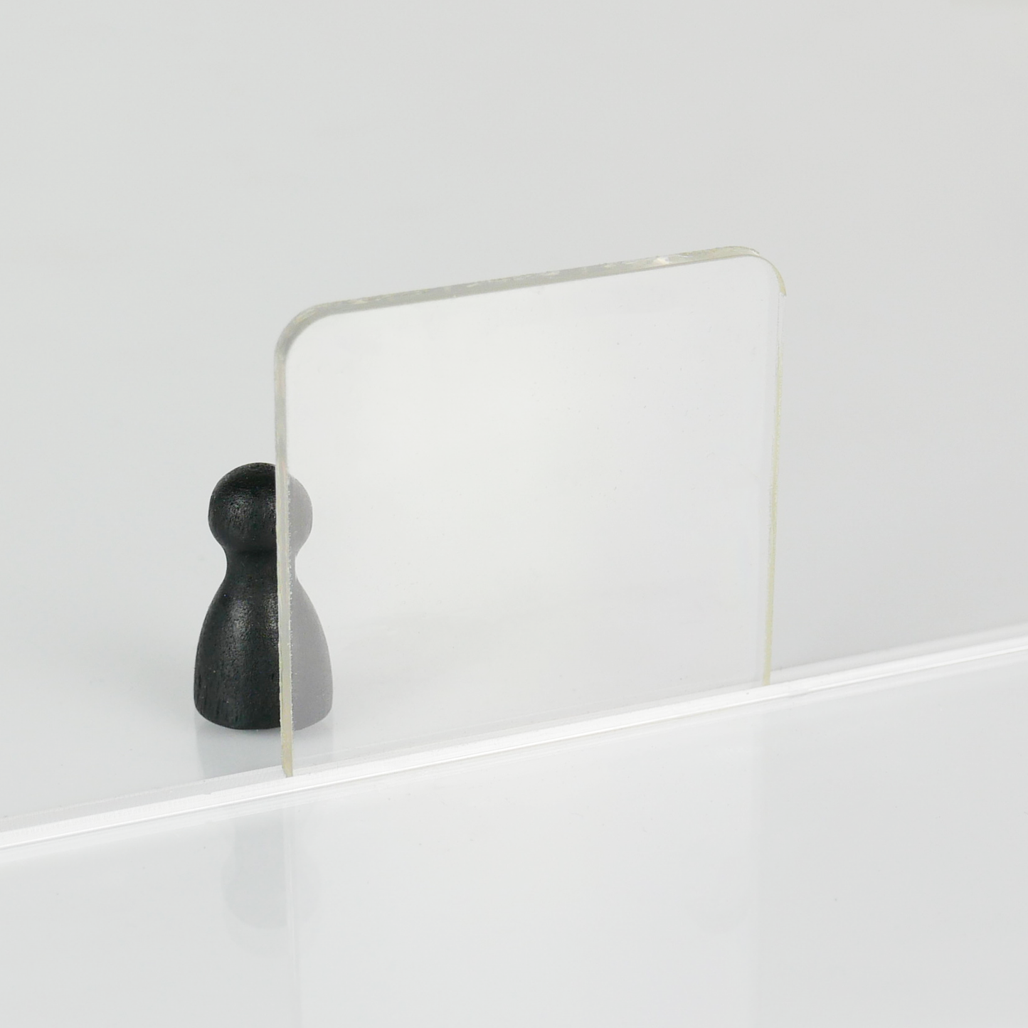 PET-G (polyester) transparent