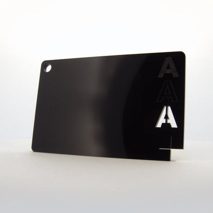 Acrylaat zwart - Laser Cut Supply