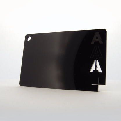 Acrylaat zwart - Laser Cut Supply