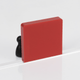 Rouge de circulation / 120 x 60 cm / 8 mm