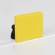 Jaune de circulation / 120 x 60 cm / 8 mm