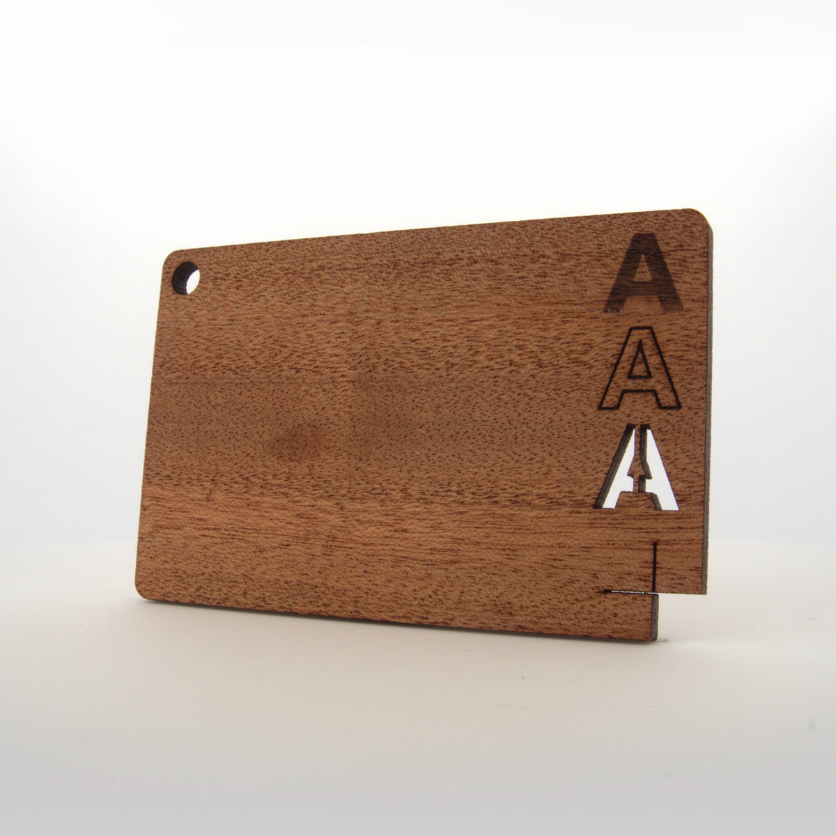 Gefineerd mahonie A/R - Laser Cut Supply
