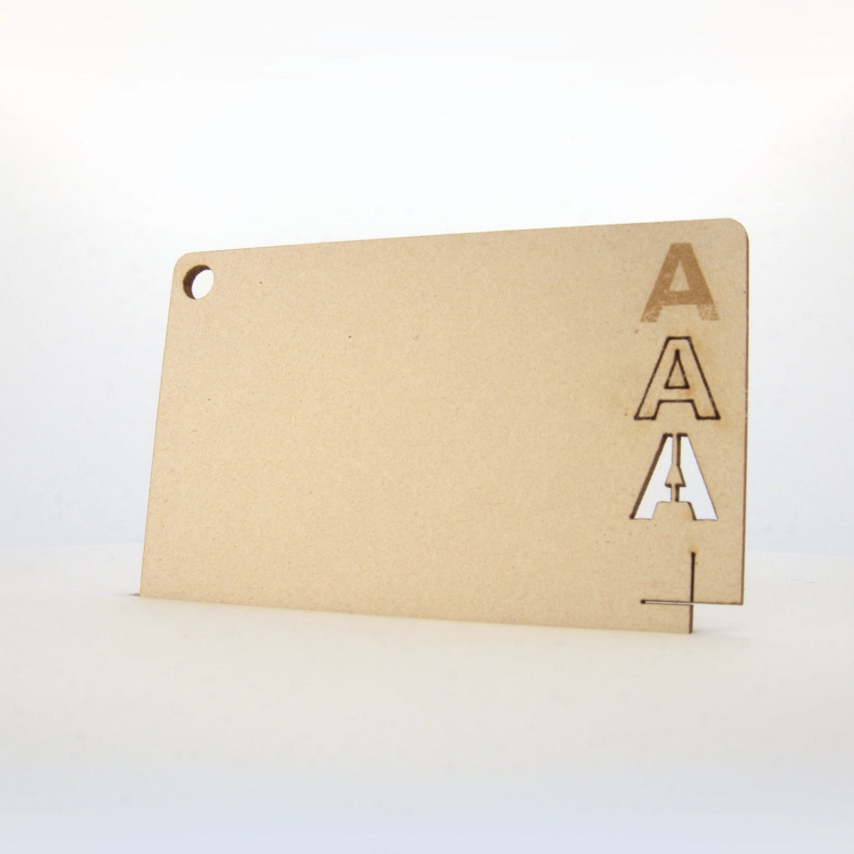 Houtkarton wit - Laser Cut Supply