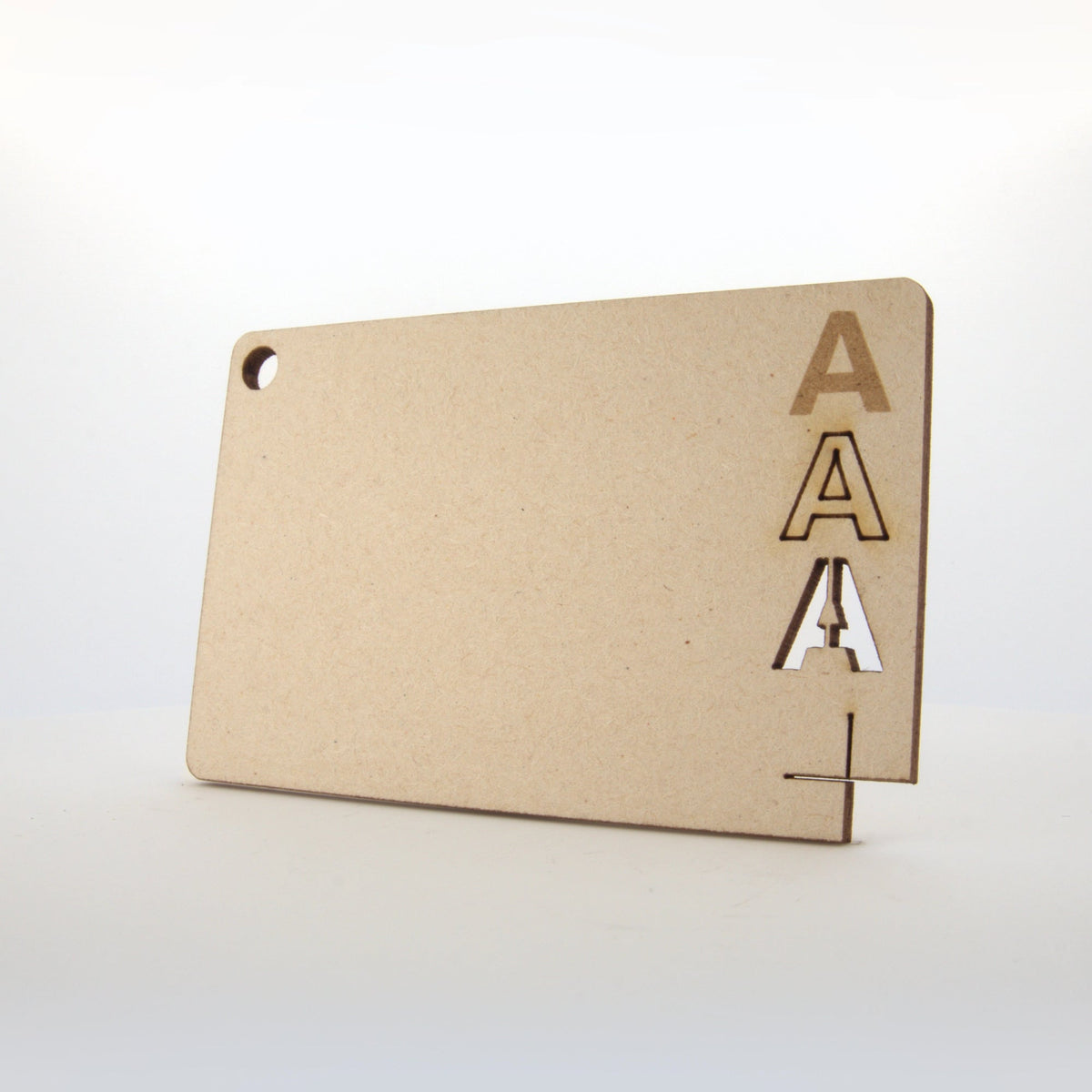 Houtkarton wit - Laser Cut Supply