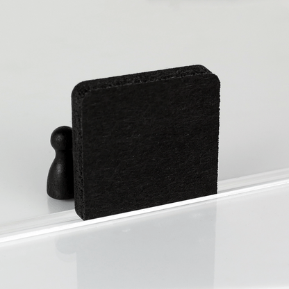 PET (polyester) vilt zwart - Laser Cut Supply